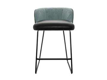 GAIA LINE - Sled base counter stool with footrest by KFF