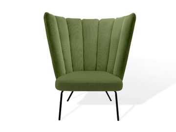 GAIA LOUNGE CALICE - Armchair high-back by KFF