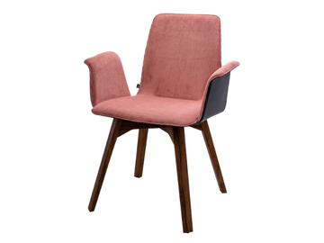 MAVERICK - Upholstered chair with armrests by KFF