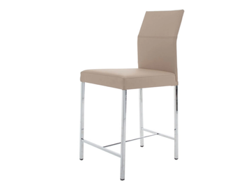 TEXAS FLAT - Counter stool with back by KFF