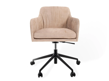YOUMA CASUAL - Height-adjustable chair with armrests with 5-spoke base by KFF