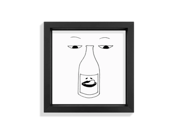 BISTROT II - Ceramic tile with frame by Kiasmo