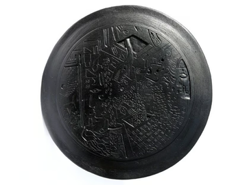 DISK I - Ceramic sculpture by Kiasmo