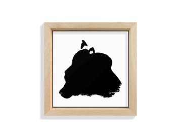 HAIKU VII - Ceramic tile with frame by Kiasmo