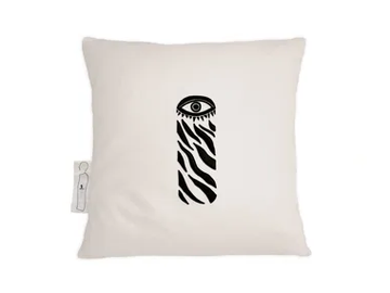 ICON I - Square linen cushion by Kiasmo