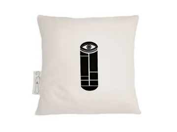 ICON II - Square linen cushion by Kiasmo