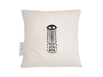 ICON VI - Square linen cushion by Kiasmo