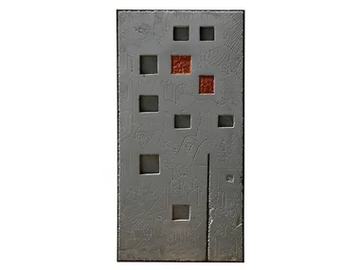 METOPE I - Cement sculpture by Kiasmo