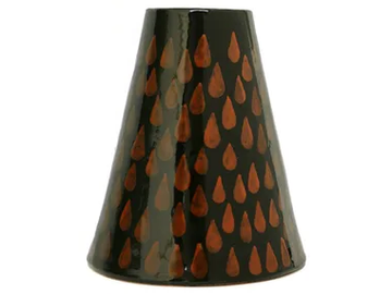 RAIN V - Ceramic vase by Kiasmo