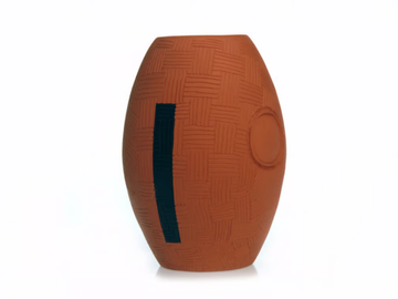 SECRET IV - Terracotta vase by Kiasmo