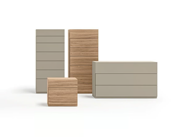 GRIP - Wooden chest of drawers with integrated handles by Kico
