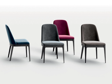 NEVIS - Upholstered fabric chair by Kico