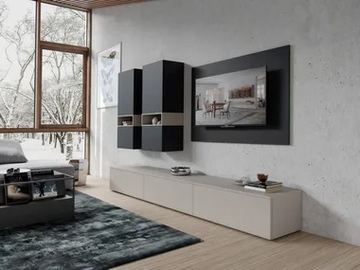 VENTIDUE - Wooden storage wall by Kico
