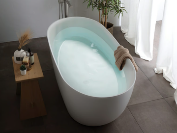 ICONIK 01 - Freestanding oval bathtub by Kinedo