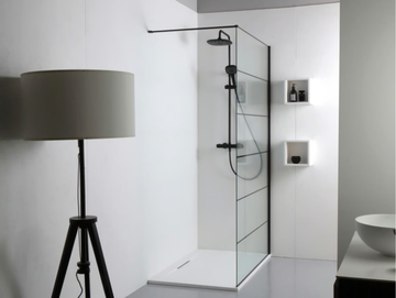 LINEAR - Antibacterial ultra thin composite material wall tiles by Kinedo