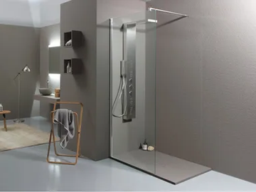 WALK-IN 8 - Tempered glass Walk in shower by Kinedo