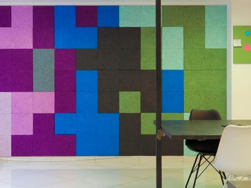 HERADESIGN® creative - Wood wool Acoustic wall panel by Knauf Ceiling Solutions