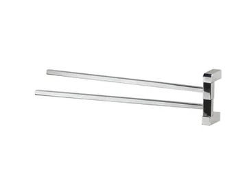 4QUATTRO - Swivel chromed brass towel rack by KOH-I-NOOR