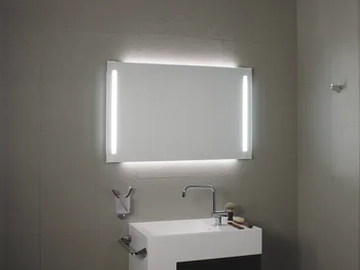 DUO LED - Bathroom mirror with integrated lighting by KOH-I-NOOR