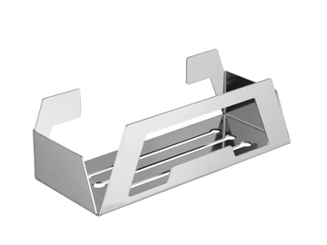 LAVÌ - Wall-mounted stainless steel soap dish for shower by KOH-I-NOOR