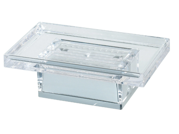 LEM - Countertop polycarbonate soap dish by KOH-I-NOOR