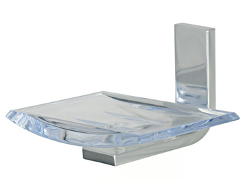 MATERIA - Wall-mounted polycarbonate soap dish by KOH-I-NOOR