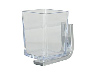 MATERIA - Wall-mounted polycarbonate toothbrush holder by KOH-I-NOOR