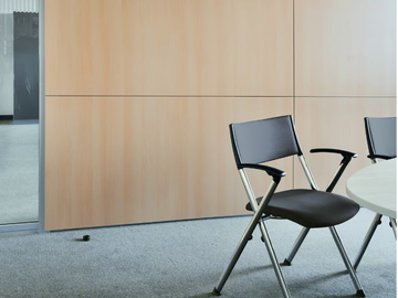 HRX - Acoustic wooden office partition by König Neurath