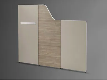 INSIDE 25 - Mobile freestanding office screen by König Neurath