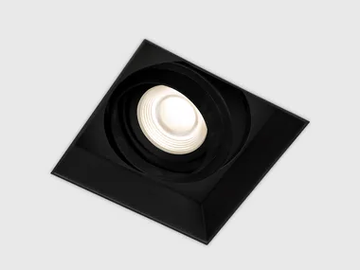 DOWN IN-LINE 165 HIGH OUTPUT - LED square aluminium spotlight by Kreon