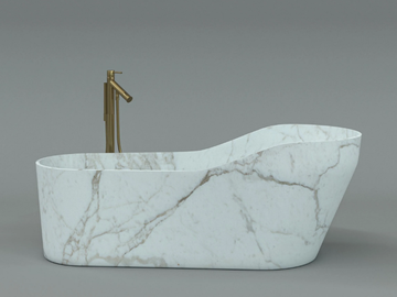KALYPSO - Marble bathtub by Kreoo