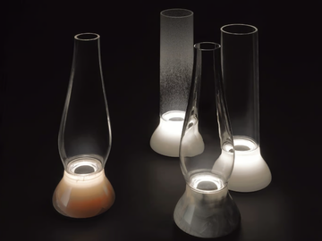 META-MIRO - Marble table lamp by Kreoo