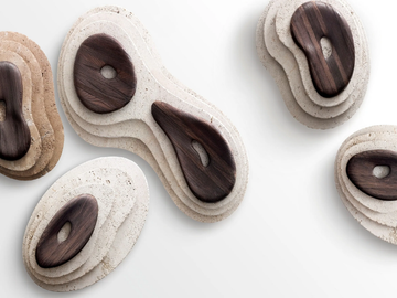 OASI - Travertine bench seating by Kreoo