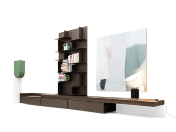 AVENUE - Wooden storage wall by Kristalia