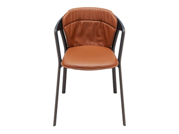 COMPAS CUSHION - Polypropylene chair with integrated cushion by Kristalia