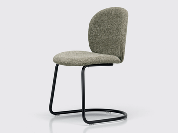 DUA - Cantilever steel chair by Kristalia