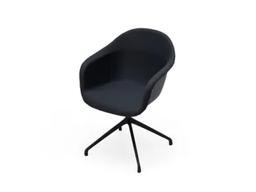 ELEPHANT - Trestle-based chair with armrests by Kristalia