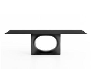 HOLO - Rectangular living room table by Kristalia