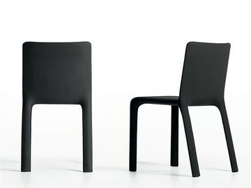 JOKO - Upholstered leather chair by Kristalia