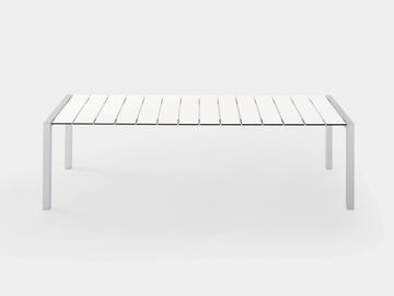 SUSHI SLATTED - Garden table by Kristalia
