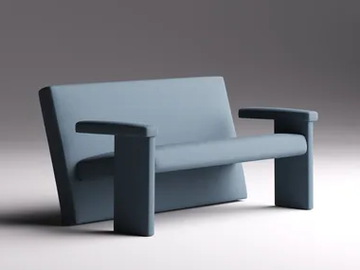 AGETTI - Fabric small sofa by La Cividina