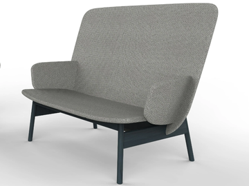 ALA - Fabric sofa by La Cividina