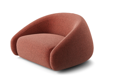 APPER - Fabric armchair with armrests by La Cividina