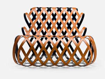 ARIA - Relaxing steel armchair by La Cividina