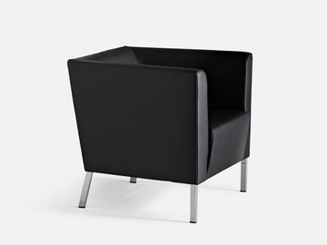 HOLIDAY - Fabric lobby chair with armrests by La Cividina