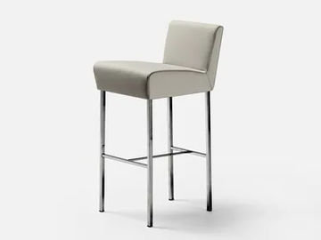 HOLIDAY - High barstool with footrest by La Cividina