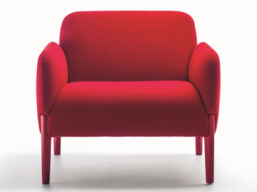 JOIN - Armchair with armrests by La Cividina