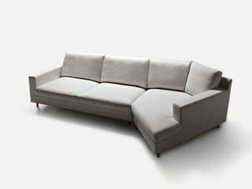 MANHATTAN - Corner sectional fabric sofa by La Cividina