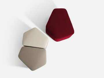 MODO - Pouf with fire retardant padding by La Cividina