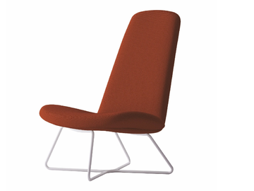 MYPLACE - Sled base fabric armchair by La Cividina